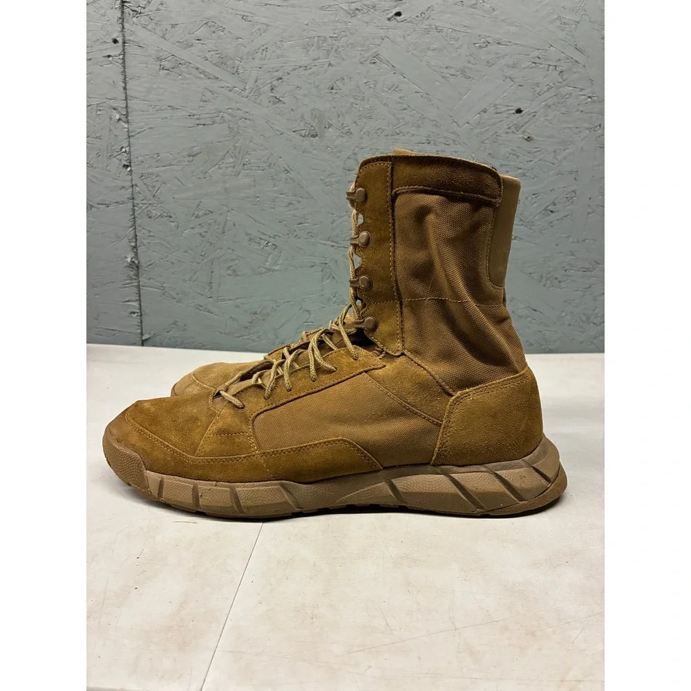 Oakley SI Light Assault 2 Military Tactical Combat Boots Mens 12 Tan Coyote